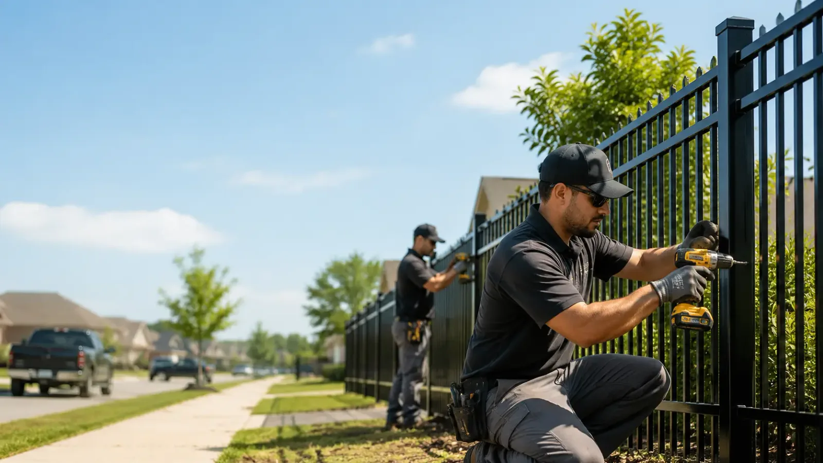 Metal Fence Installation in Oberlin, OH